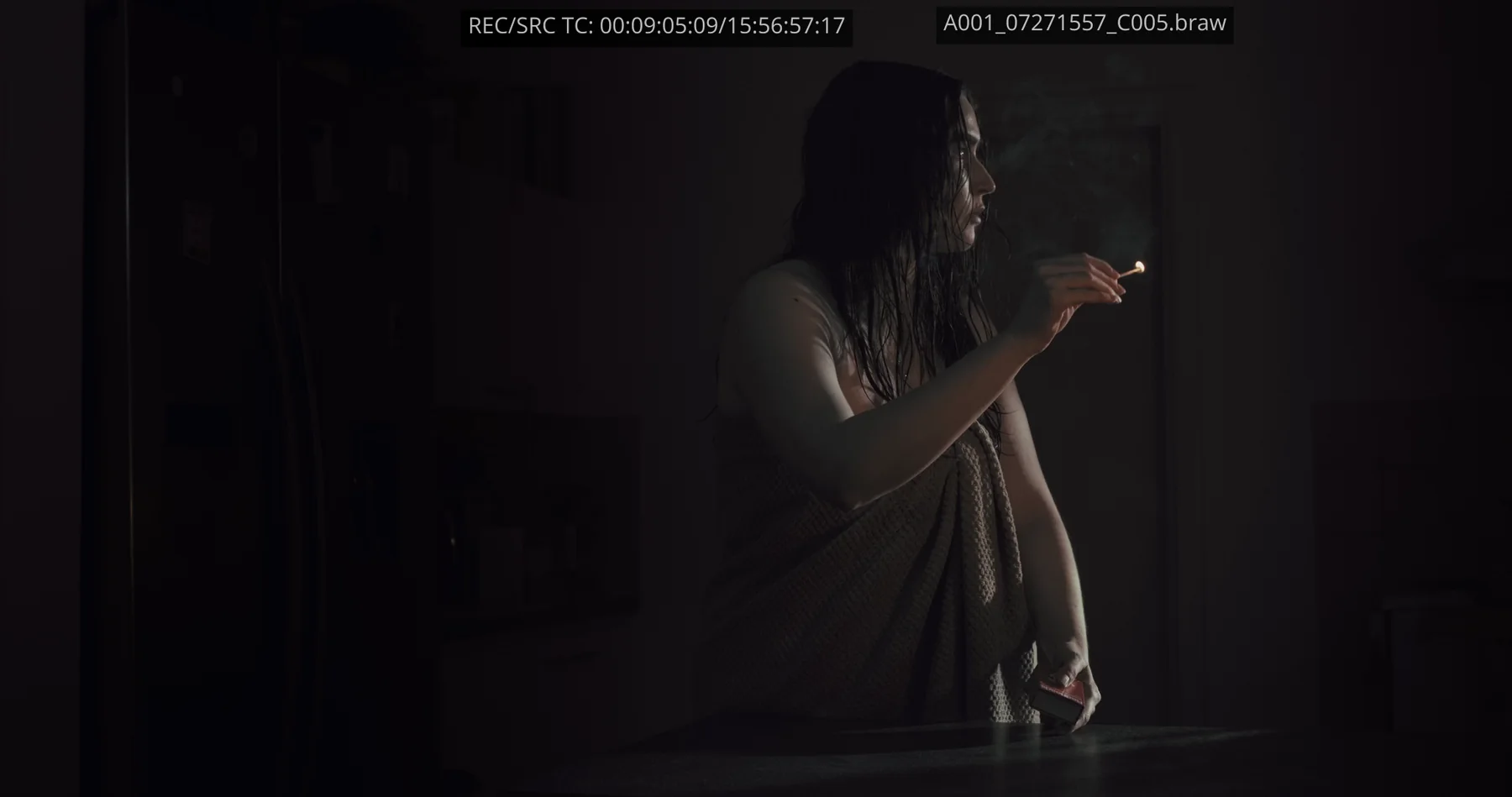 Production still from Last Light